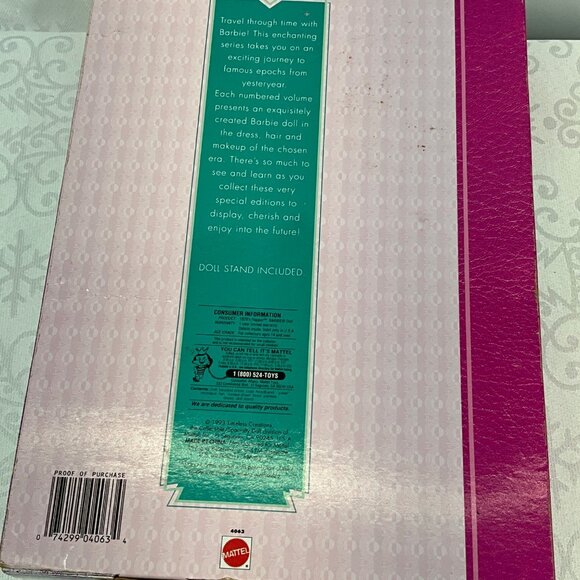 1920s Flapper Barbie Doll Great Eras Collection #4062 - Picture 7 of 7